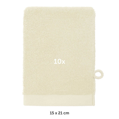FROTTEE - WASCHLAPPEN Set – 10 Stück - 