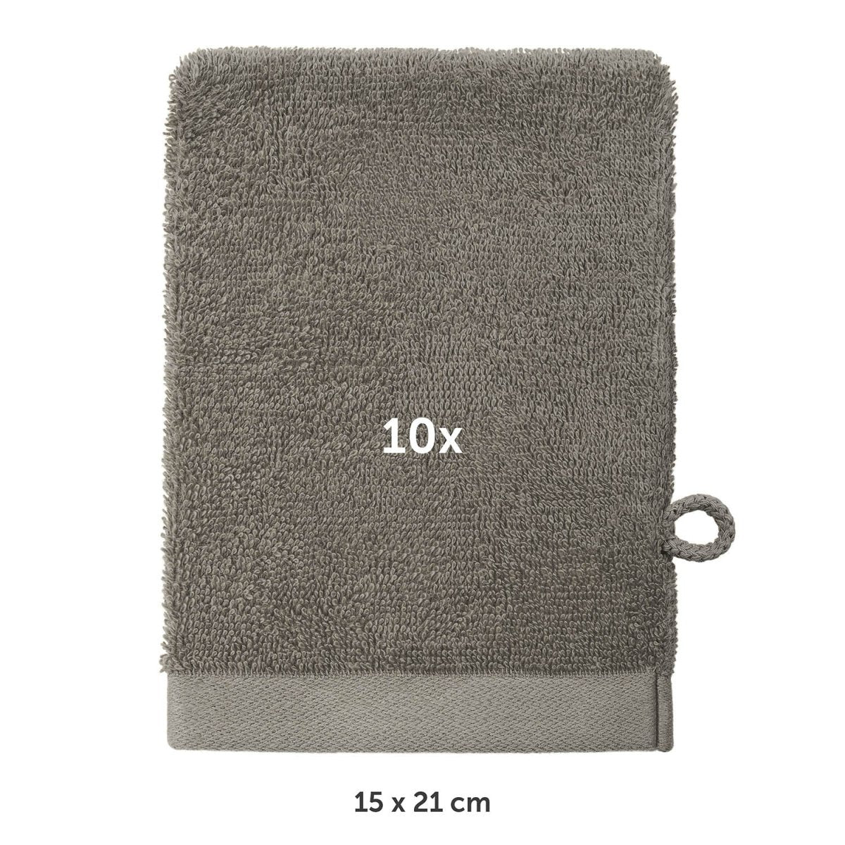FROTTEE - WASCHLAPPEN Set – 10 Stück - 