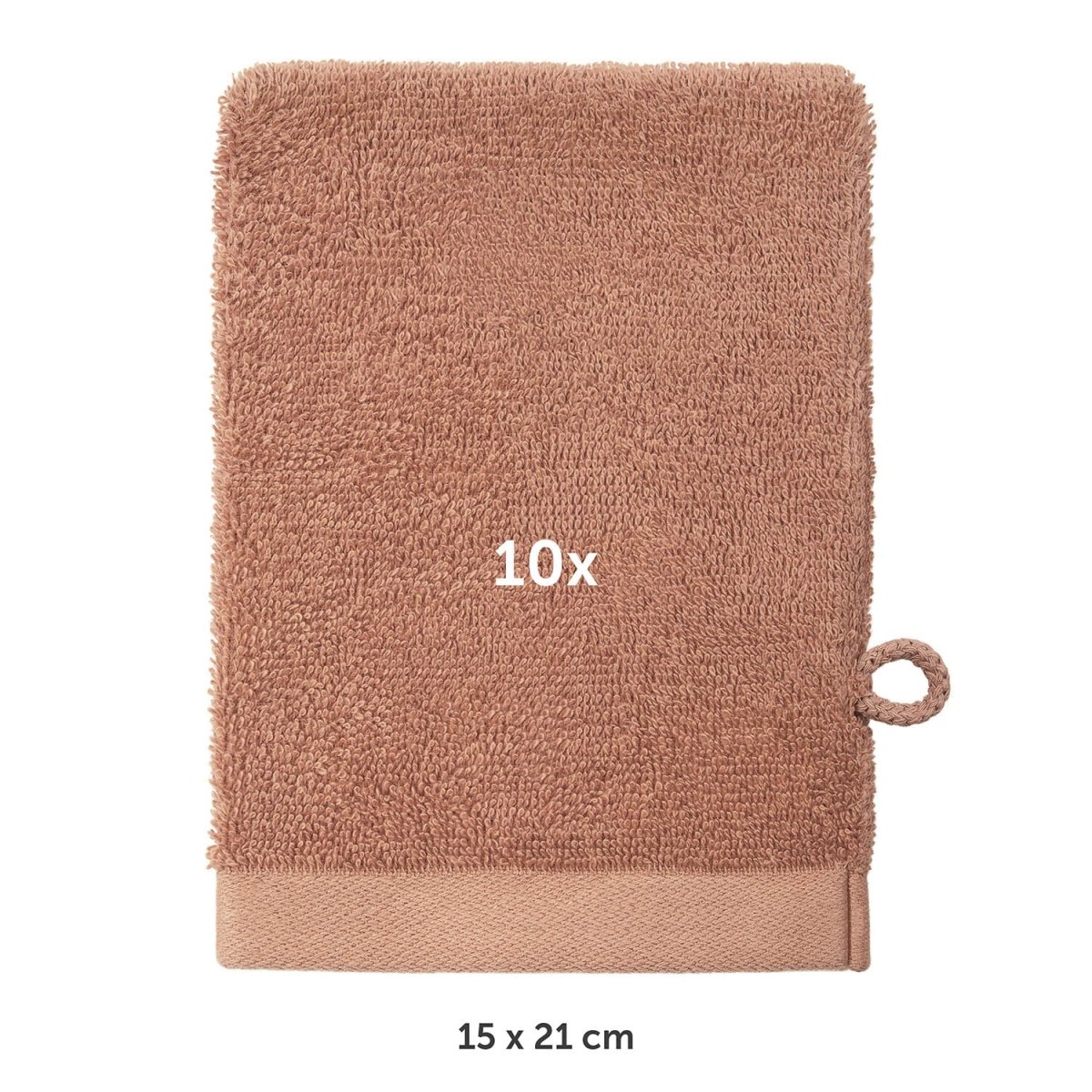 FROTTEE - WASCHLAPPEN Set – 10 Stück - 