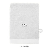 FROTTEE - WASCHLAPPEN Set – 10 Stück - 