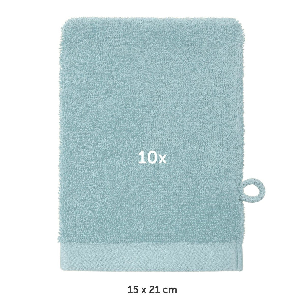 FROTTEE - WASCHLAPPEN Set – 10 Stück - 