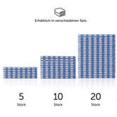 Geschirrtuch-Set verschiedener Stückzahlen