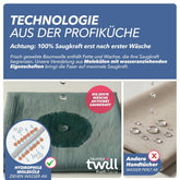GESCHIRRTÜCHER 5er Set Gersby aus Twill - Gewebe - 100% Baumwolle - 