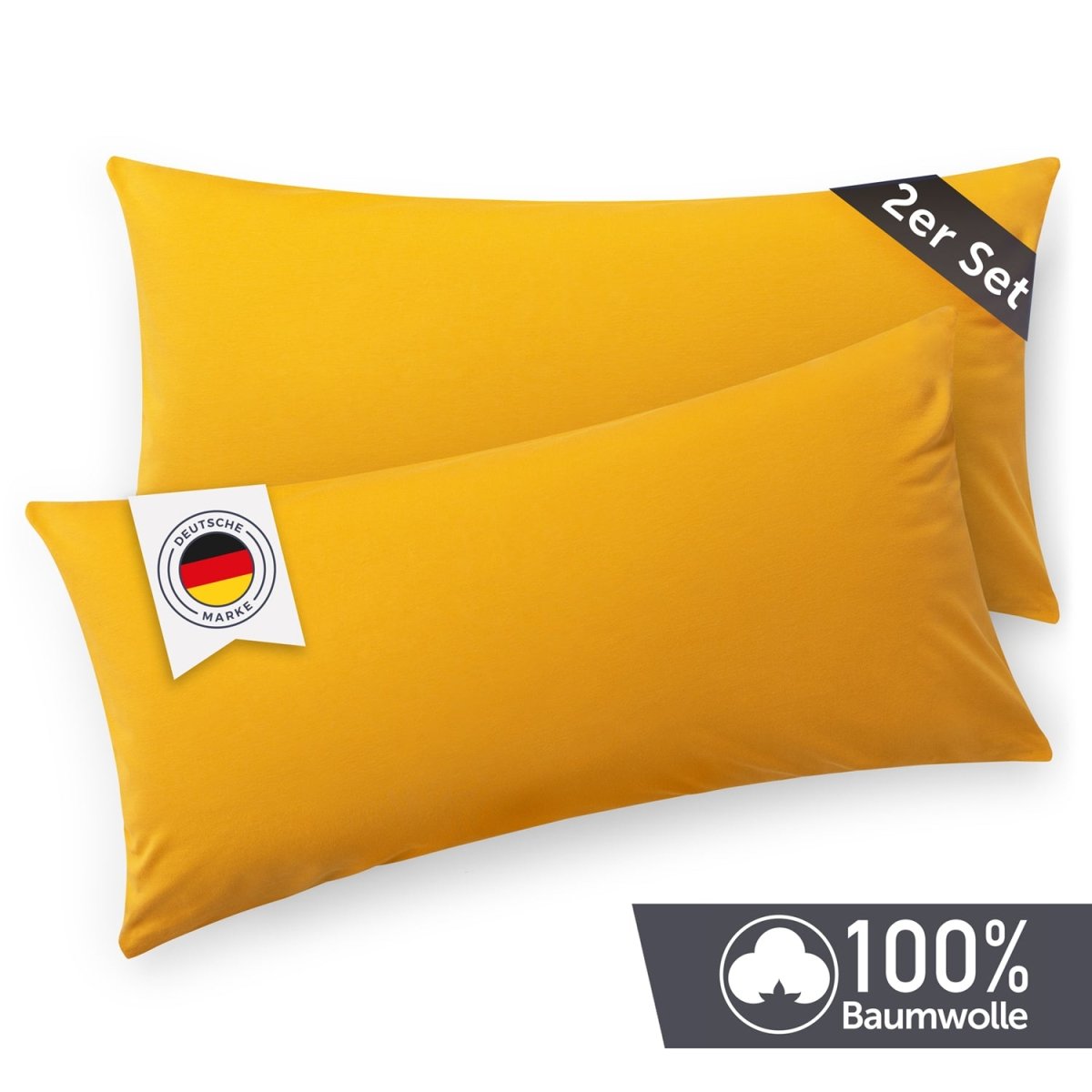 KISSENBEZUG Agneta - im 2er Set - Oeko - Tex Zertifiziert - 