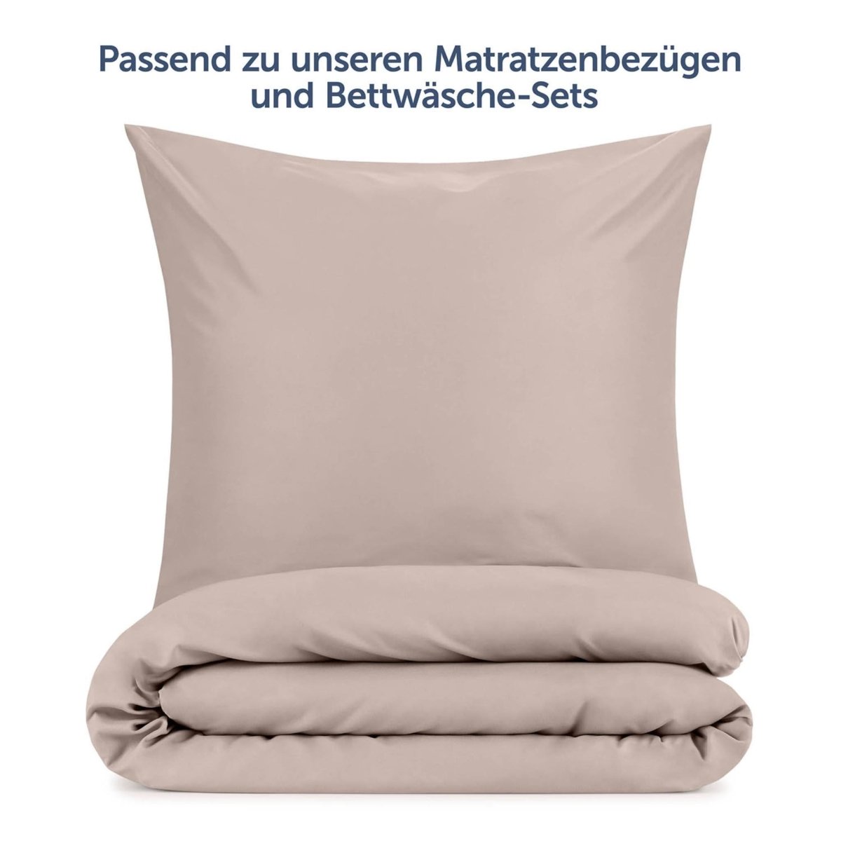 KISSENBEZUG aus Mikrofaser mit Flap - 