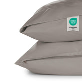 KISSENBEZUG aus Mikrofaser mit Flap - 