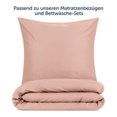 KISSENBEZUG aus Mikrofaser mit Zipper - 
