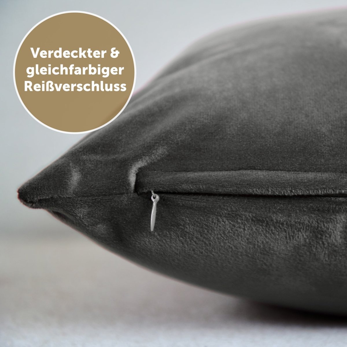 KISSENBEZUG - aus Samt, 2er Set - 