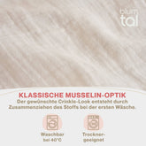 KISSENBEZUG Njord Musselin - 