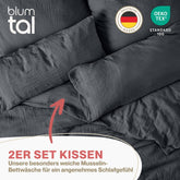 KISSENBEZUG Njord Musselin - 