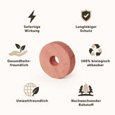 KLEIDERBÜGEL Benjamin - aus Holz mit Rockkerbe und Hosensteg - 
