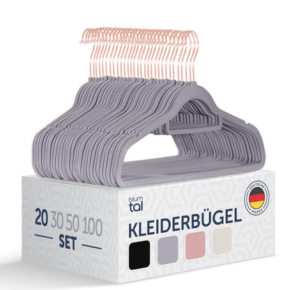 KLEIDERBÜGEL Tyra - mit Samtbezug - 