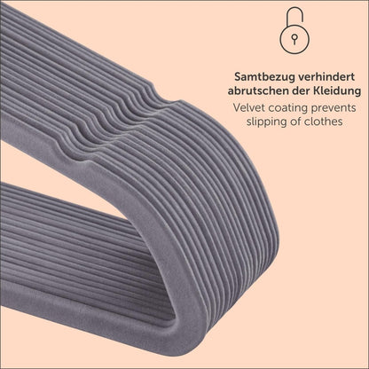 KLEIDERBÜGEL Tyra - mit Samtbezug - 