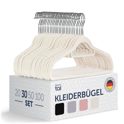 KLEIDERBÜGEL Tyra - mit Samtbezug - 