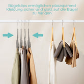 KLEIDERBÜGEL Tyra - mit Samtbezug - 