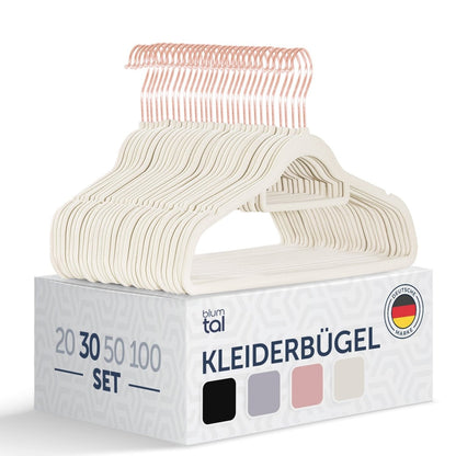 KLEIDERBÜGEL Tyra - mit Samtbezug - 