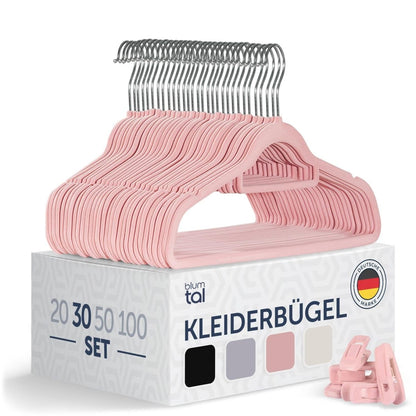 KLEIDERBÜGEL Tyra - mit Samtbezug - 
