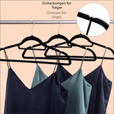 KLEIDERBÜGEL Tyra - mit Samtbezug - 