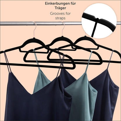 KLEIDERBÜGEL Tyra - mit Samtbezug - 