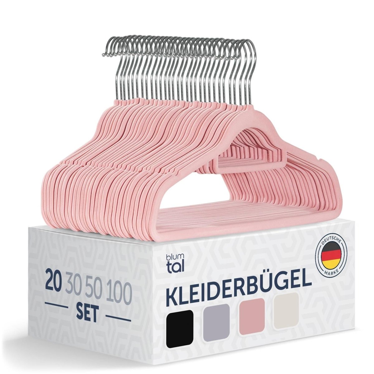 KLEIDERBÜGEL Tyra - mit Samtbezug - 
