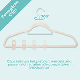 KLEIDERBÜGEL Tyra - mit Samtbezug - 
