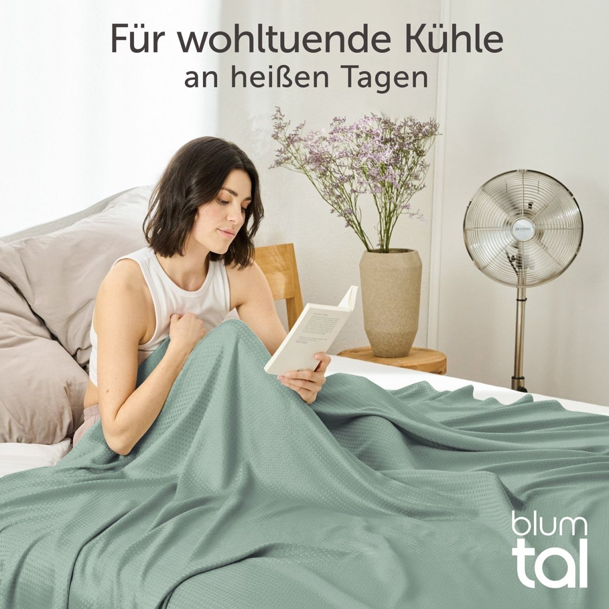 KÜHLDECKE aus Bambus - 