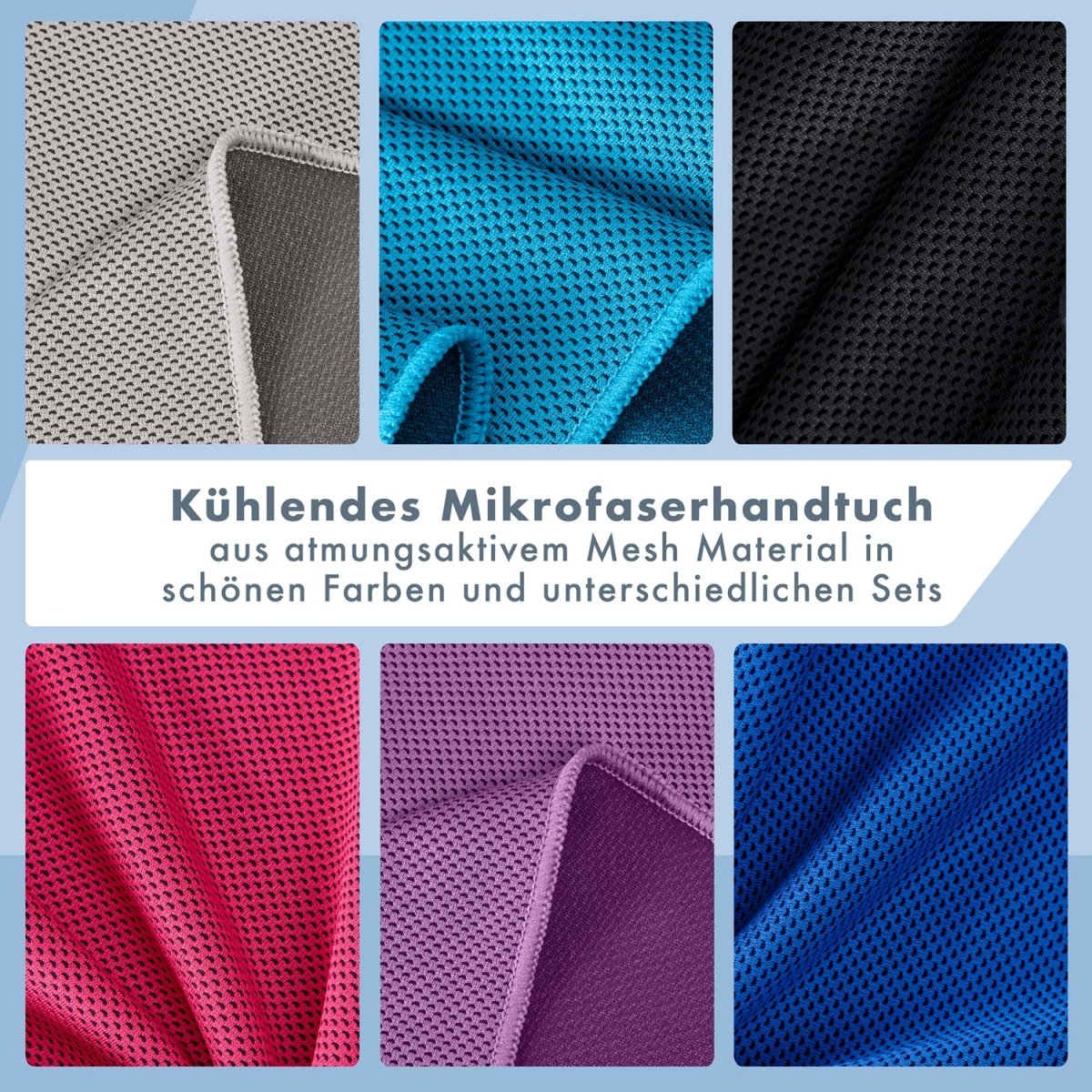 KÜHLHANDTUCH - aus Bambus - 