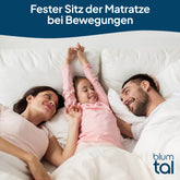LATTENROST AUFLAGE, Oeko - Tex Zertifizierter Matratzenschoner mit Anti - Rutsch - Schicht - 