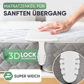 LIEBESBRÜCKE Lillhult - Matratzenschoner mit Matratzenkeil - 