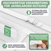 LIEBESBRÜCKE Lillhult - Matratzenschoner mit Matratzenkeil - 