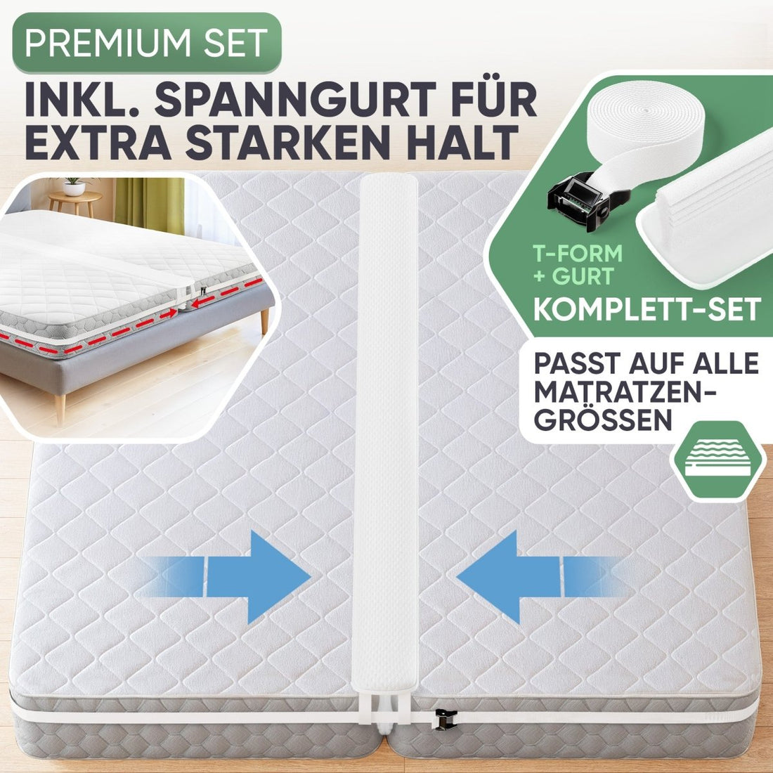 MATRATZENKEIL RITZENFÜLLER 200cm - Lückenfüller - 