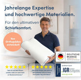 MEMORY FOAM KISSEN - Orthopädisches Nackenstützkissen, Höhenverstellbar-