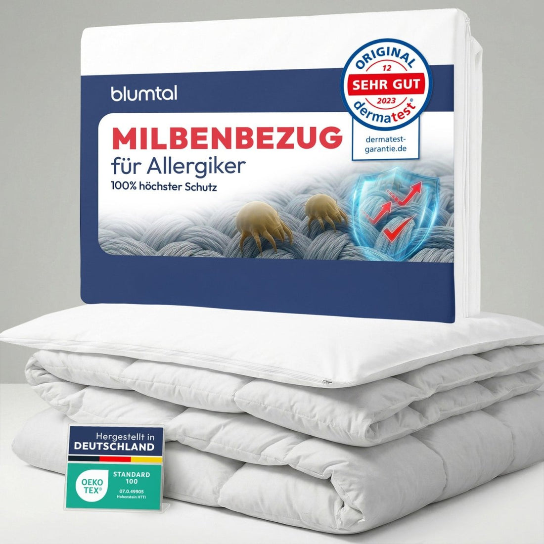 MILBENBEZUG HENRIKSDAL FÜR MATRATZEN - Dermatest Geürüft-