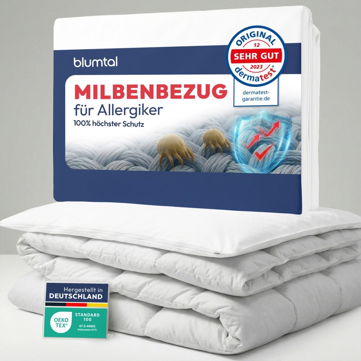 MILBENBEZUG HENRIKSDAL FÜR MATRATZEN - Dermatest Geürüft-