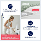 MILBENBEZUG HINDA - Dermatest Geprüfte Evolon-Qualität-