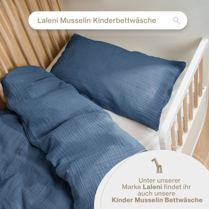 Musselin BETTWÄSCHE Vili aus Baumwolle, Oeko - Tex Zertifiziert - 