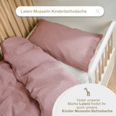 Musselin BETTWÄSCHE Vili aus Baumwolle, Oeko - Tex Zertifiziert - 