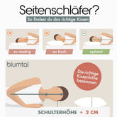 NACKENSTÜTZKISSEN MEMORY FOAM BEN - Individueller Schlafkomfort-