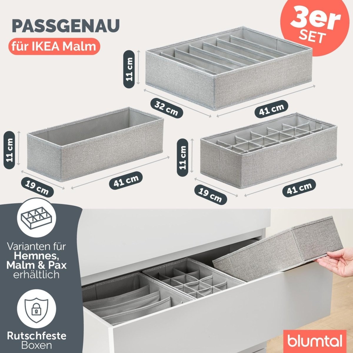 ORGANIZER Flisat Ordnungssystem - 