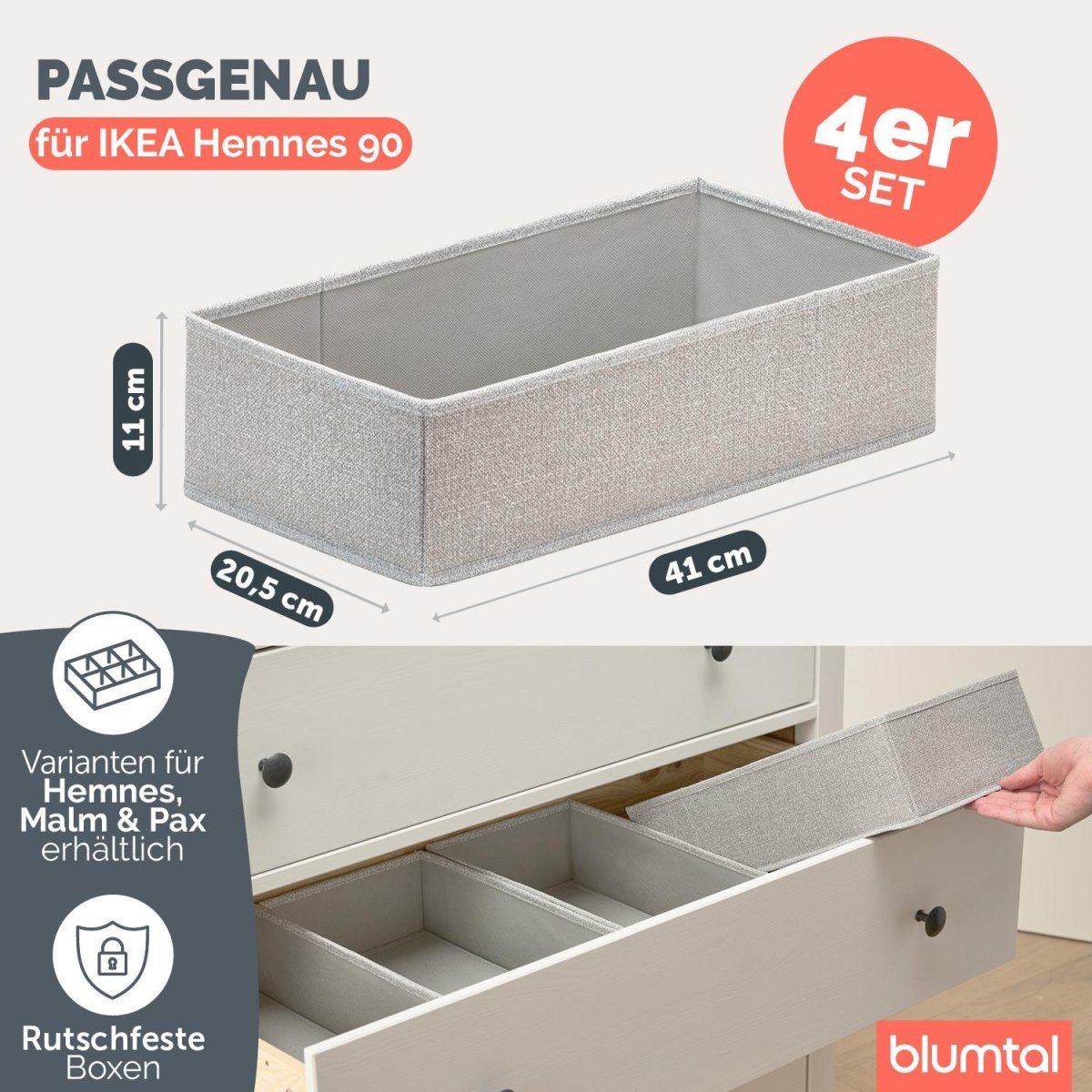 ORGANIZER Flisat Ordnungssystem - 