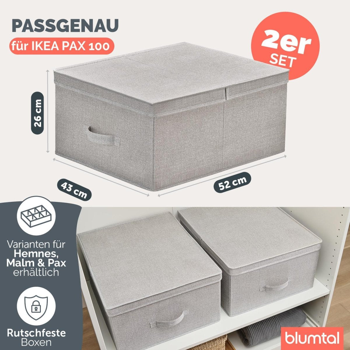 ORGANIZER Flisat Ordnungssystem - 