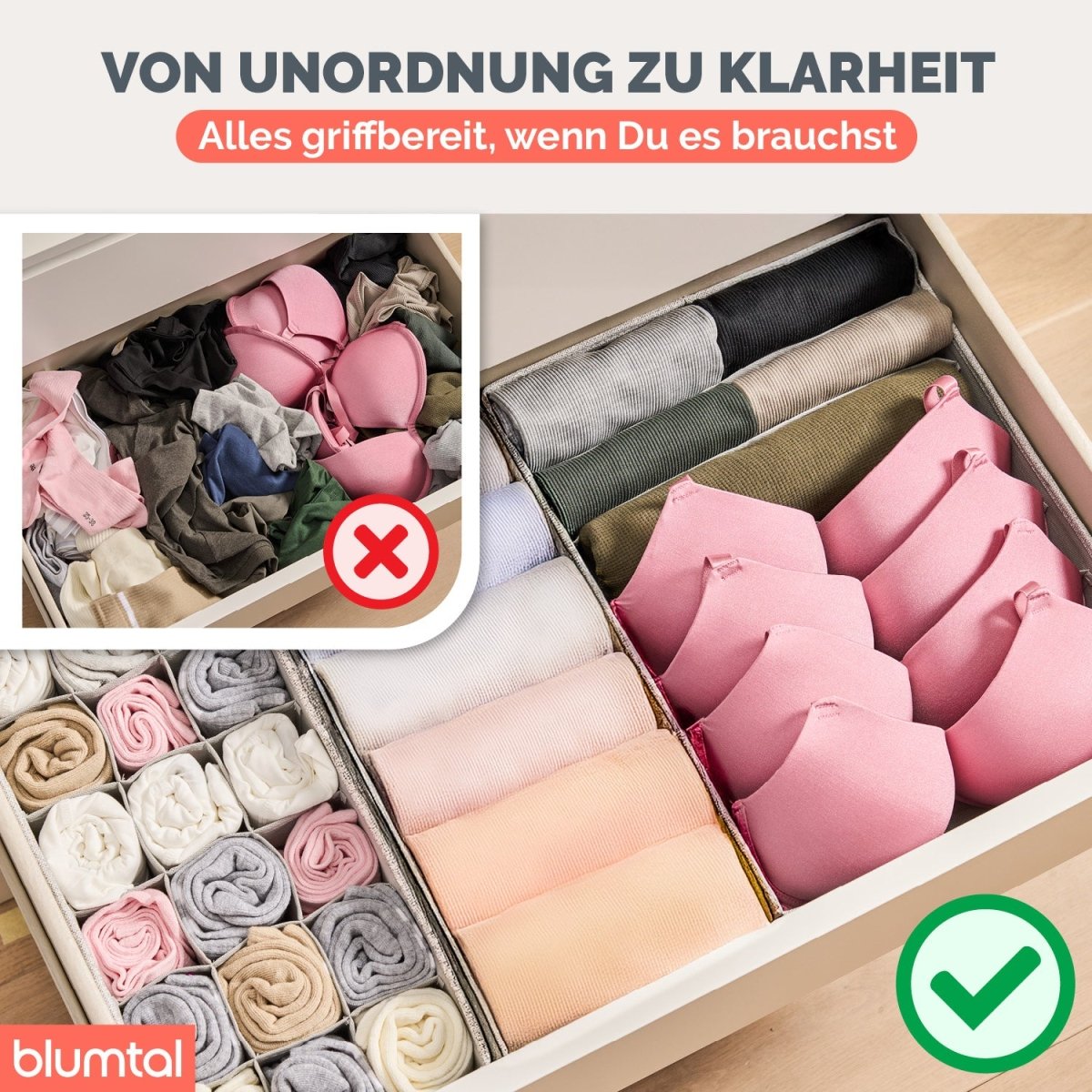 ORGANIZER Flisat Ordnungssystem-