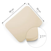 PIZZASTEIN aus Cordierit - Stein - 38x30 bis 900 C° - 