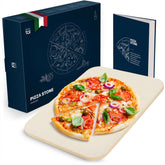 PIZZASTEIN aus Cordierit - Stein - 38x30 bis 900 C° - 