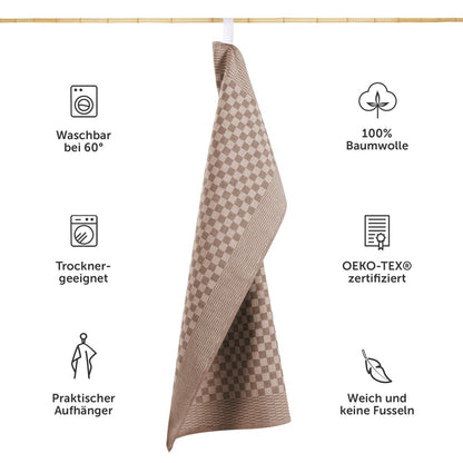 Premium GESCHIRRTÜCHER Set Markus, 50x70cm, Oekotex Zertifiziert - 