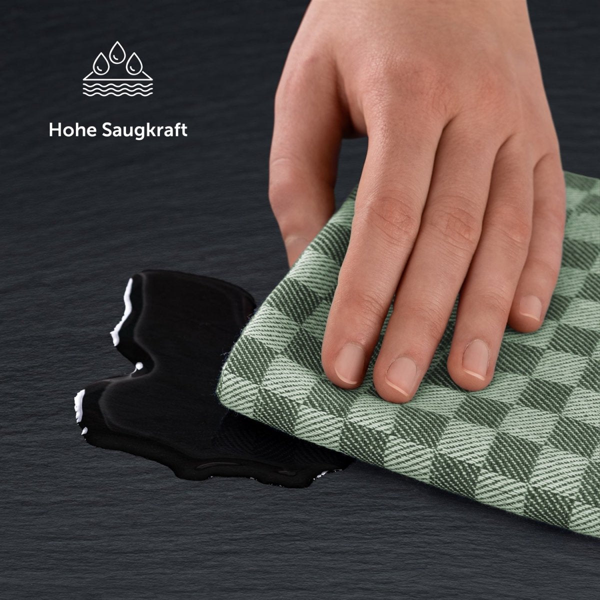 Premium GESCHIRRTÜCHER Set Markus, 50x70cm, Oekotex Zertifiziert - 