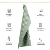 Premium GESCHIRRTÜCHER Set Markus, 50x70cm, Oekotex Zertifiziert - 