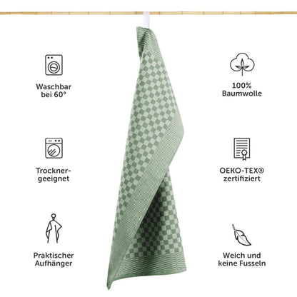 Premium GESCHIRRTÜCHER Set Markus, 50x70cm, Oekotex Zertifiziert - 