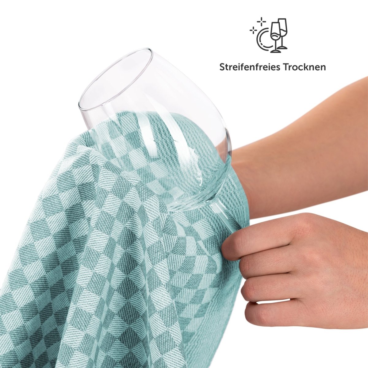 Premium GESCHIRRTÜCHER Set Markus, 50x70cm, Oekotex Zertifiziert - 