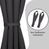 RAFFHATLER Hati für Vorhänge 2x - 